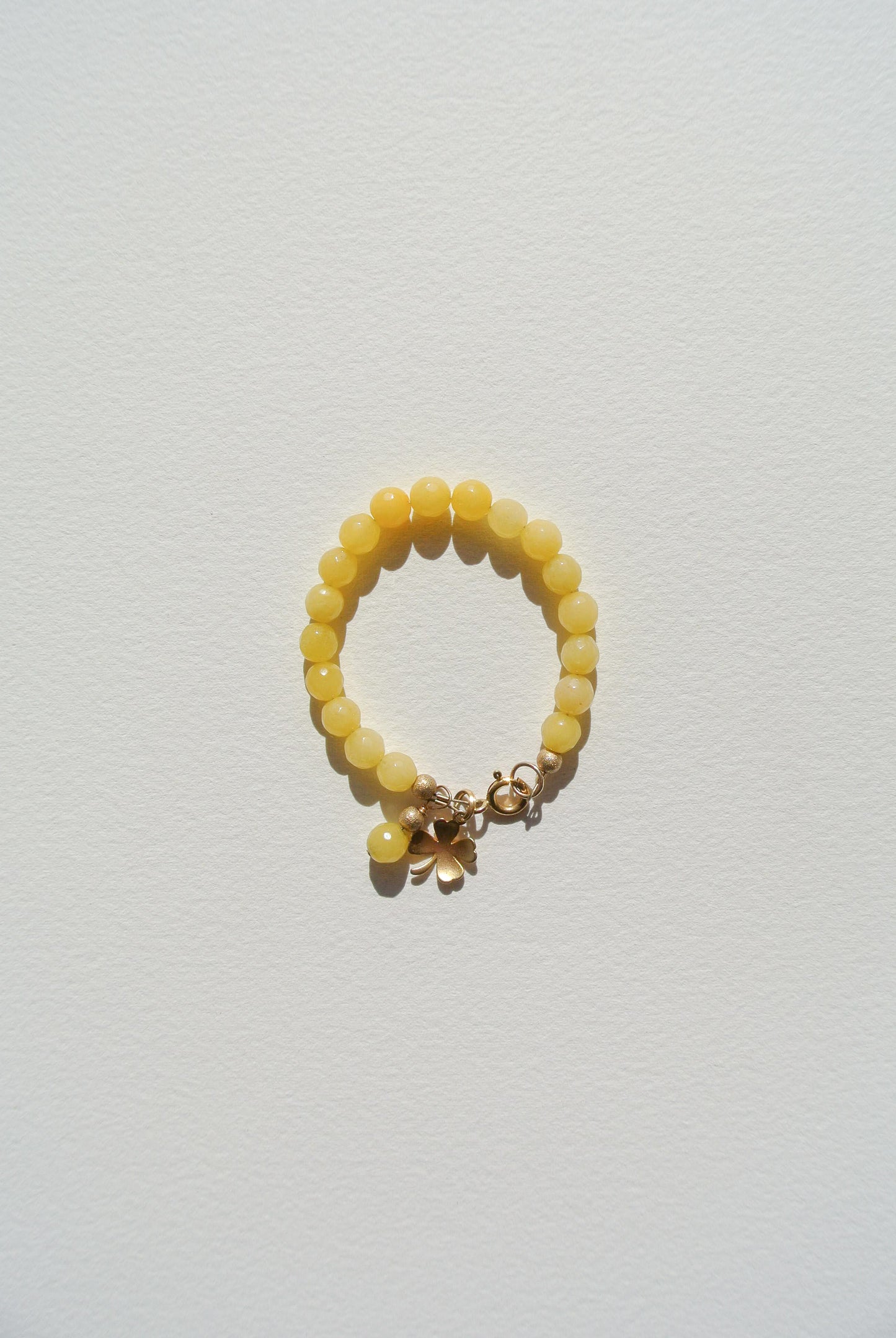 Glossy Bracelet in Lemon